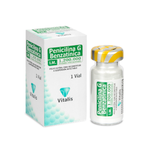PENICILINA BENZATINICA 1.200.000UI AMP X 1 (VITALIS)